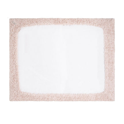 Hoeslaken boxmatras Snow oud roze - 80x100 cm - Babywinkel - 8721052104516
