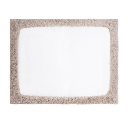Hoeslaken boxmatras Snow taupe - 75x95 cm - Babywinkel - 8721052104509