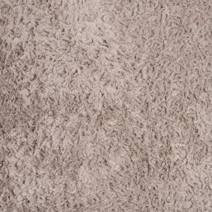 Hoeslaken boxmatras Snow taupe - Ø90 cm - Babywinkel - 8721052104561