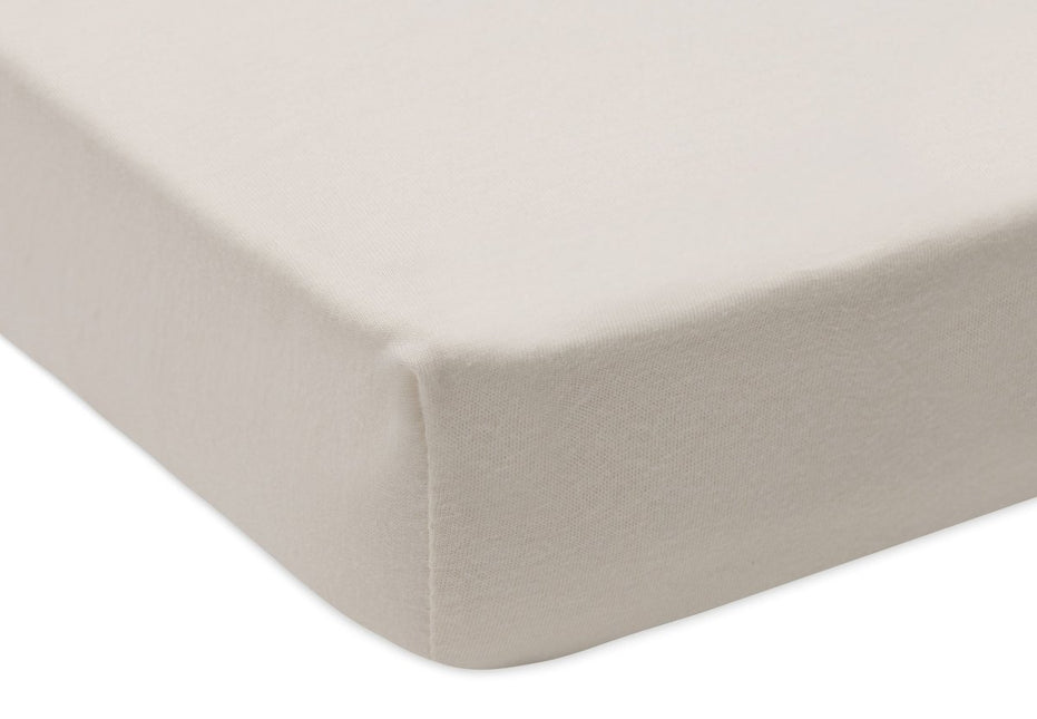 Hoeslaken Jersey 40/50x80/90cm - Oatmeal/Sand - 2 Stuks - Babywinkel - 8717329404014