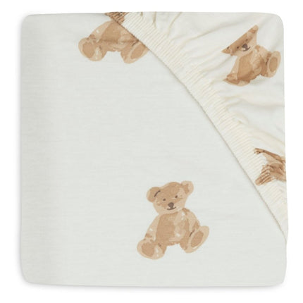 Hoeslaken Jersey 40/50x80/90cm - Teddy Bear - Babywinkel - 8717329369412