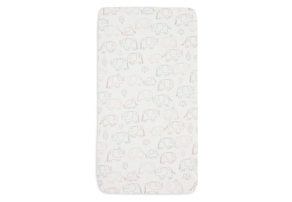Jollein Hoeslaken Peuter Elephant Tales 60X120Cm koop je bij Babywinkel