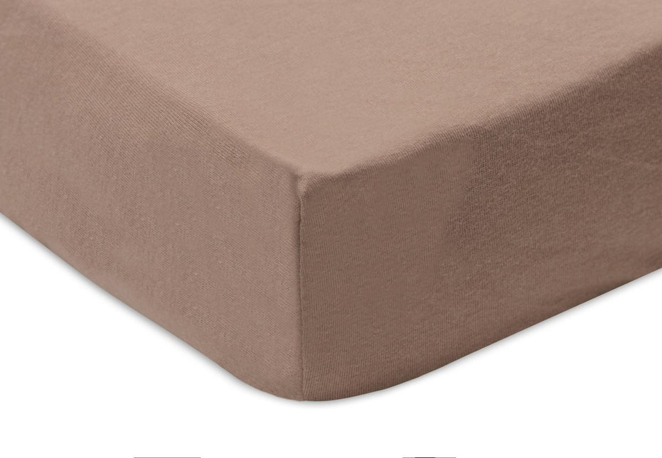 Hoeslaken Jersey 60x120cm - Milky Coffee - Babywinkel - 8717329400481