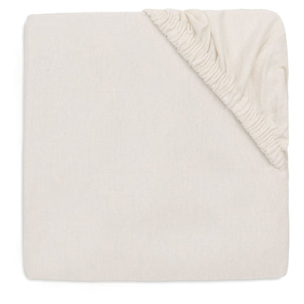 Hoeslaken Jersey 60x120cm - Oatmeal - Babywinkel - 8717329400511