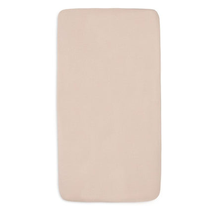 Hoeslaken Jersey 60x120cm - Wild Rose/Biscuit - 2 Stuks - Babywinkel - 8717329393189