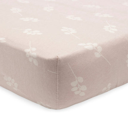 Hoeslaken Jersey 70/140x75/150cm Twig - Wild Rose - Babywinkel - 8717329376359