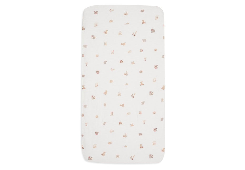 Jollein Hoeslaken Peuter Animal Friends 75X140Cm koop je bij Babywinkel