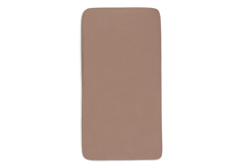 Hoeslaken Jersey 70/75x140/150cm - Milky Coffee - Babywinkel - 8717329400498