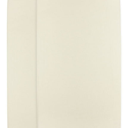 Hoeslaken ledikant 2 - pack jersey Uni - nature - 60x120cm - Babywinkel - 4054703507324