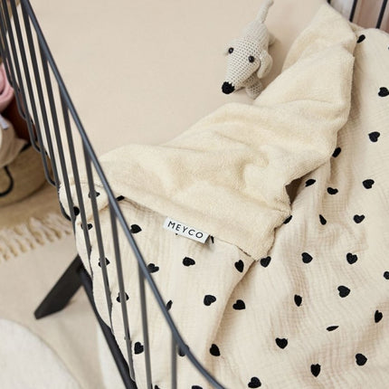 Hoeslaken wieg 2 - pack jersey Uni - soft sand - 40x80/90cm - Babywinkel - 4054703502121