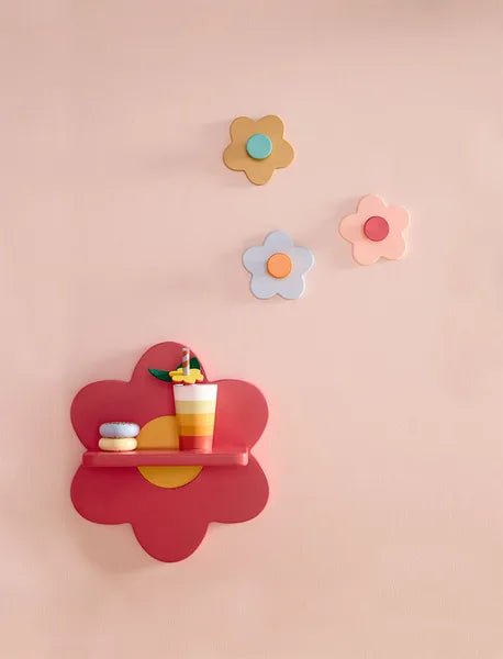 Kid's Concept Wandhaak Flower Mix 3St koop je bij Babywinkel