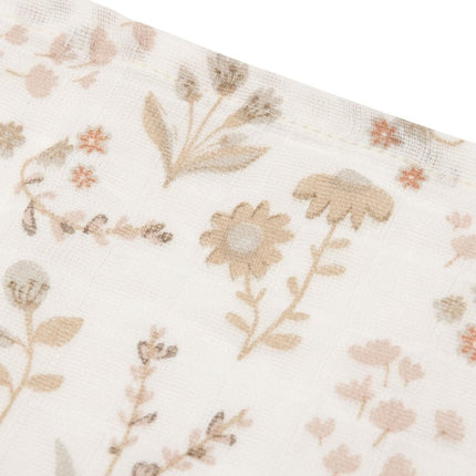 Hydrofiel Monddoekje 31x31cm - Bloomy - 3 Stuks - Babywinkel - 8717329393387