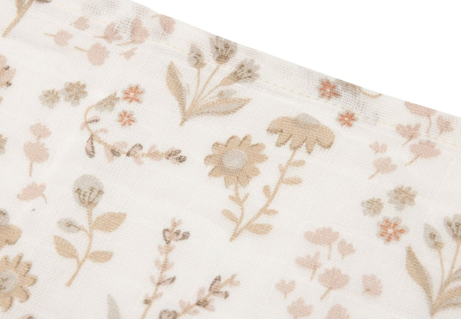 Hydrofiel Monddoekje 31x31cm - Bloomy - 3 Stuks - Babywinkel - 8717329393387