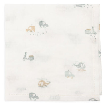 Hydrofiel Monddoekje 31x31cm - On The Go - 3 Stuks - Babywinkel - 8717329393394