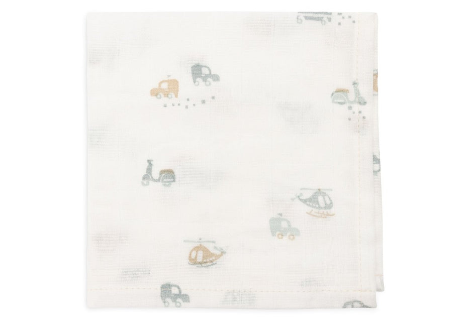 Hydrofiel Monddoekje 31x31cm - On The Go - 3 Stuks - Babywinkel - 8717329393394
