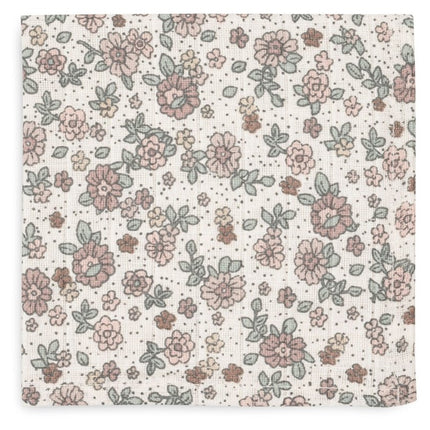 Hydrofiel Monddoekje - Retro Flowers - 3 Stuks - Babywinkel - 8717329376830