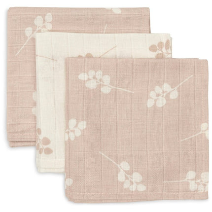 Hydrofiel Monddoekje Twig - Wild Rose - 3 Stuks - Babywinkel - 8717329376878