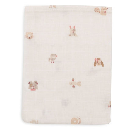 Hydrofiel Washandje 15x20cm - Animal Friends - 3 Stuks - Babywinkel - 8717329400603