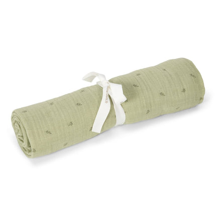 Hydrofiele doek 120x120 - Pure Sage - Babywinkel - 8721122584231