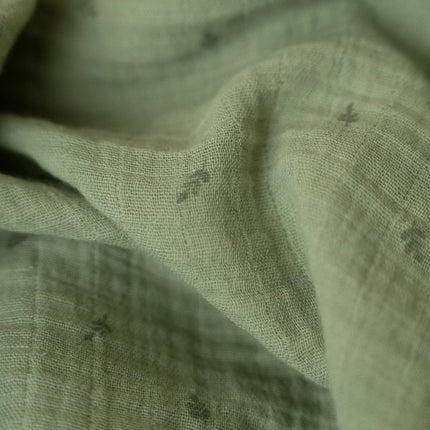 Hydrofiele doek 120x120 - Pure Sage - Babywinkel - 8721122584231