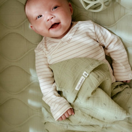Hydrofiele doek 120x120 - Pure Sage - Babywinkel - 8721122584231