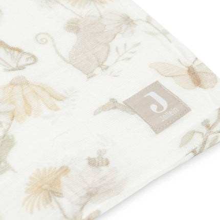 Hydrofiele Doek Large 115x115cm - Dreamy Mouse - Babywinkel - 8717329377110