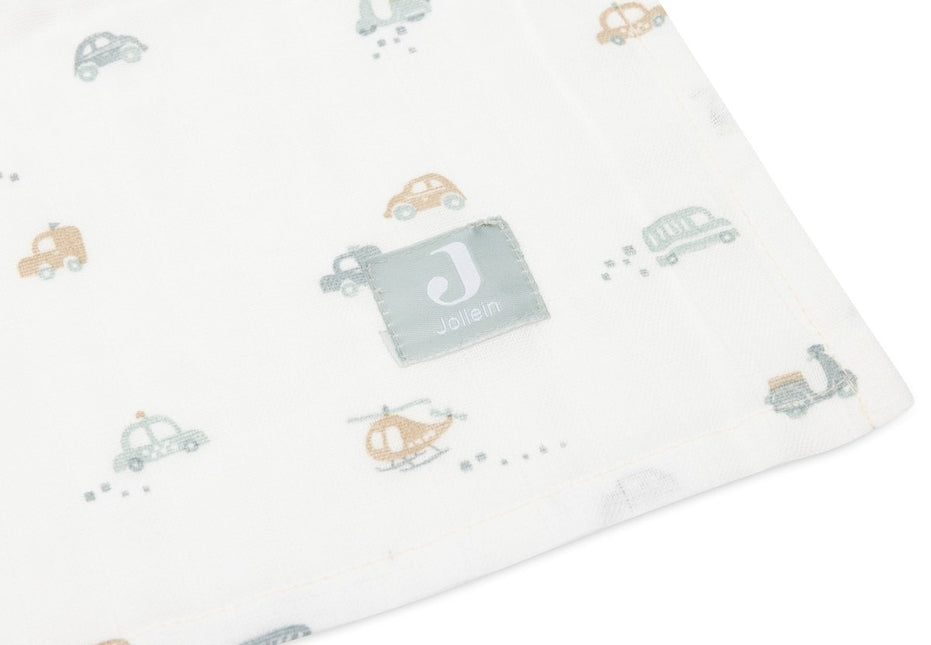 Jollein Hydrofiele Doek 115X115Cm - On The Go - 2 Stuks koop je bij Babywinkel