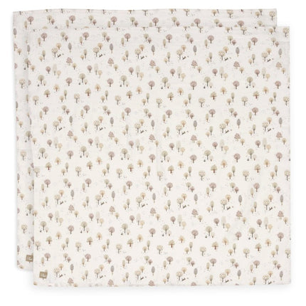 Hydrofiele Doek Large 115x115cm - Tiny Park - 2 Stuks - Babywinkel - 8717329400719
