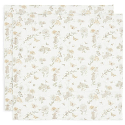 Hydrofiele Doek Small 70x70cm - Dreamy Mouse - 2 Stuks - Babywinkel - 8717329377127