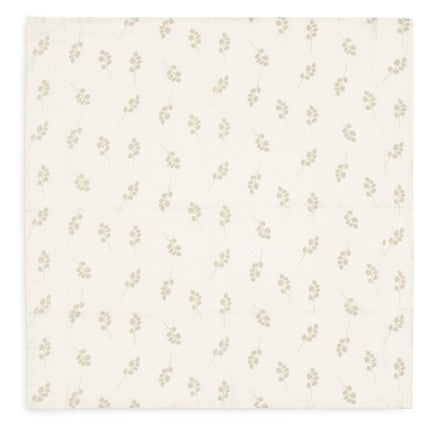 Hydrofiele Doek Small 70x70cm Twig - Olive Green - 3 Stuks - Babywinkel - 8717329376908