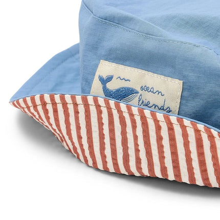 Little Dutch Sombrero de sol para bebé Ocean Splash