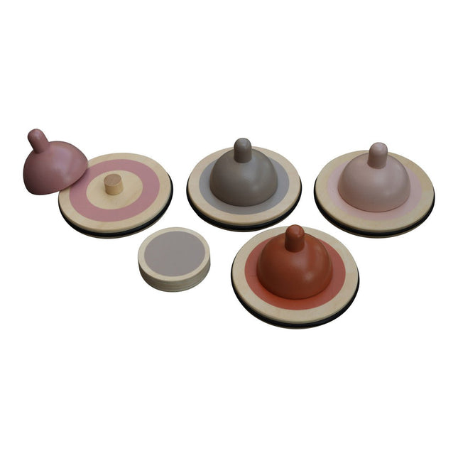 Indoor curling taupe/pink - Babywinkel - 8714218729630
