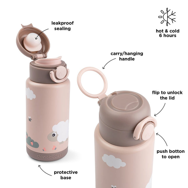 Insulated bottle Tiny farm 340 ml - Babywinkel - 5712643059394