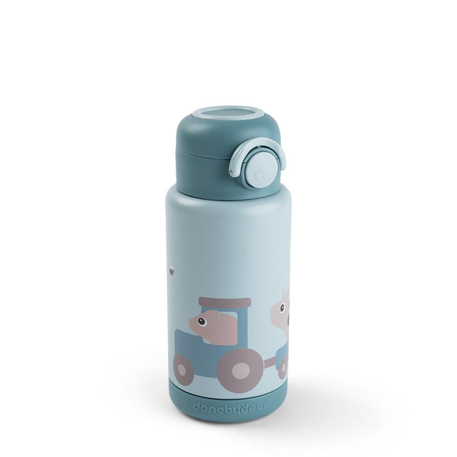 Insulated bottle Tiny farm 340ml Blue - Babywinkel - 5712643059639