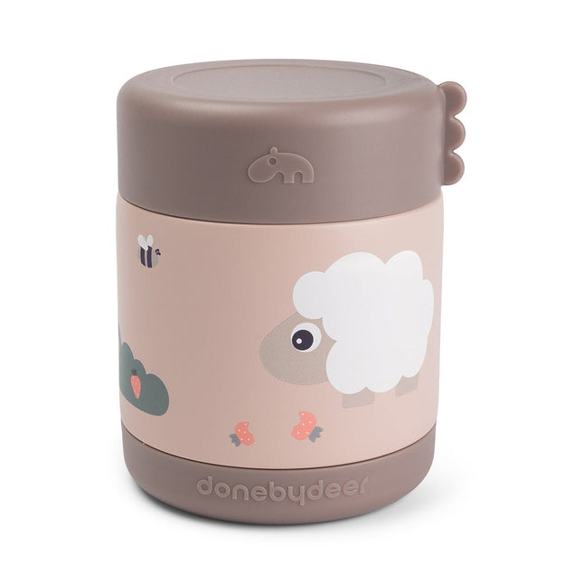 Insulated food jar Tiny farm 300 ml - Babywinkel - 5712643059486