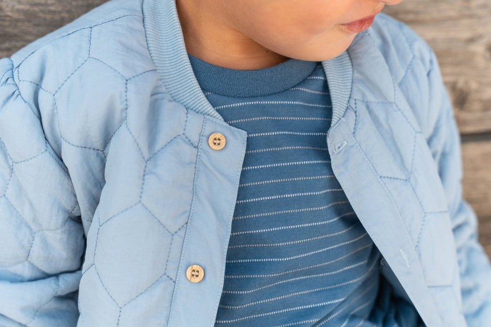 Jas Steel Blue koop je bij Babywinkel