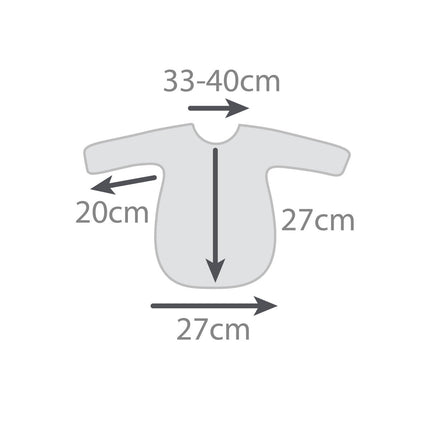 JeP Kids Slabbetje Small Long Sleeve Dusty Blue - Babywinkel - 9315455066299