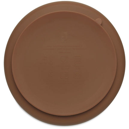 Jollein Baby Bordje Silicone Caramel - Jollein - Babywinkel - 8717329366374