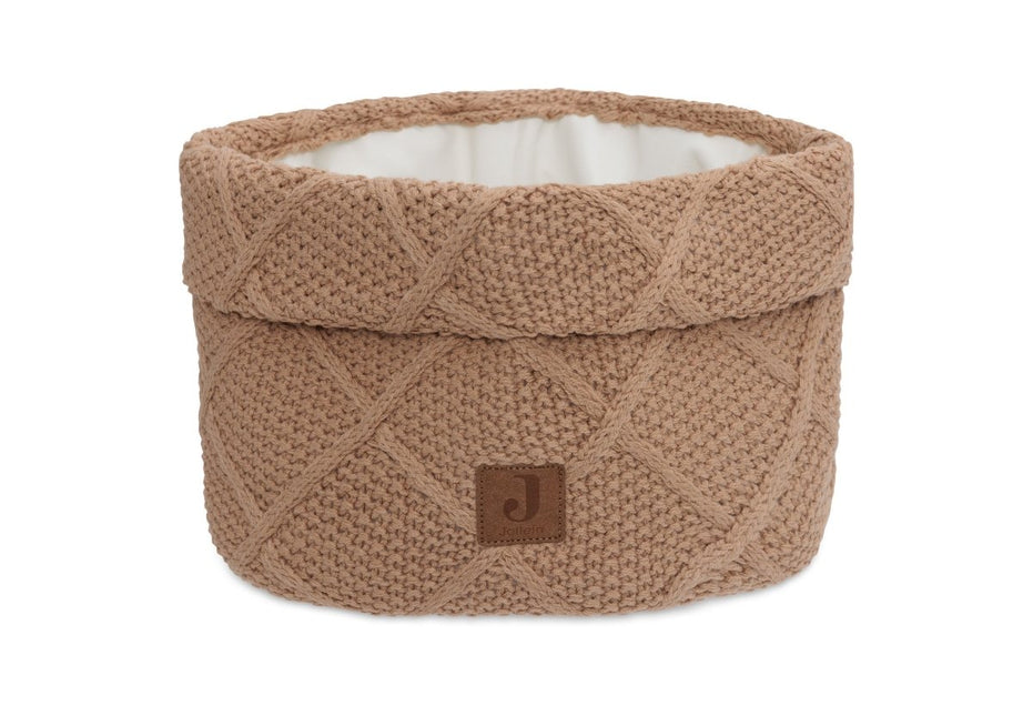 Jollein Commodemandje Check Knit Biscuit - Jollein - Babywinkel - 8717329386921