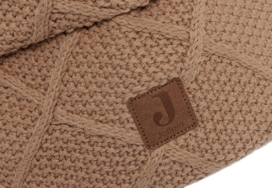 Jollein Commodemandje Check Knit Biscuit - Jollein - Babywinkel - 8717329386921