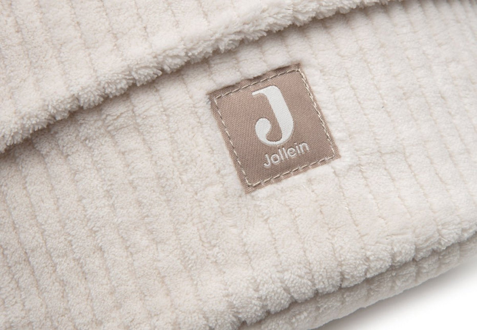 Jollein Commodemandje Cloudy Rib Oatmeal 18Cm - Babywinkel - 8717329399938