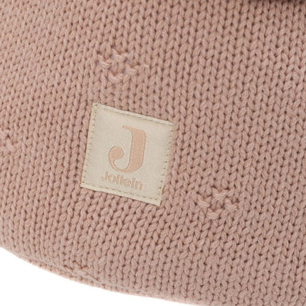 Jollein Commodemandje Cosy Knit Wild Rose - Jollein - Babywinkel - 8717329386891