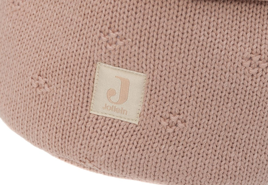 Jollein Commodemandje Cosy Knit Wild Rose - Jollein - Babywinkel - 8717329386891