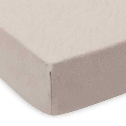 Jollein Hoeslaken Boxmatras Oatmeal/ Sand 75X95Cm 2St - Babywinkel - 8717329404052