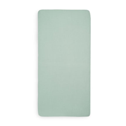 Jollein Hoeslaken Jersey Ash Green 40x90cm - Jollein - Babywinkel - 8717329359062