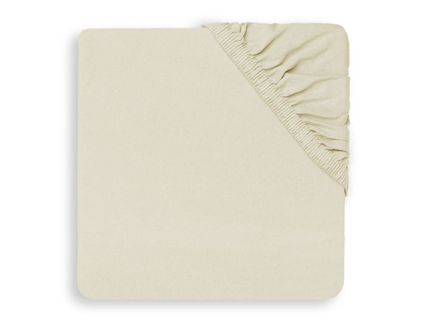 Jollein Hoeslaken Jersey Boxmatras Ivory 75x95cm koop je bij Babywinkel