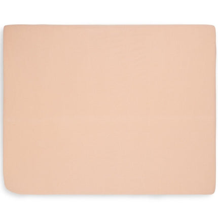 Jollein Hoeslaken Jersey Boxmatras Pale Pink 75x95cm - Jollein - Babywinkel - 8717329359130