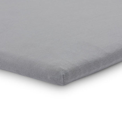 Jollein Hoeslaken Jersey Boxmatras Storm Grey 75x95cm 2st - Jollein - Babywinkel - 8717329360020