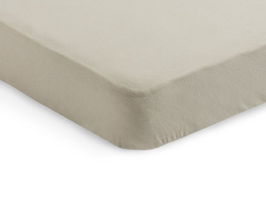 Jollein Hoeslaken Jersey Nougat 60x120cm koop je bij Babywinkel