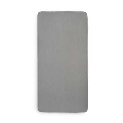Jollein Hoeslaken Jersey Storm Grey 40x90cm - Jollein - Babywinkel - 8717329359055
